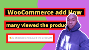 WooCommerce how many checked the product
